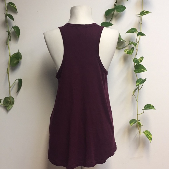 Victoria’s Secret PINK Racer Back Tank Top Purple - Picture 5 of 7